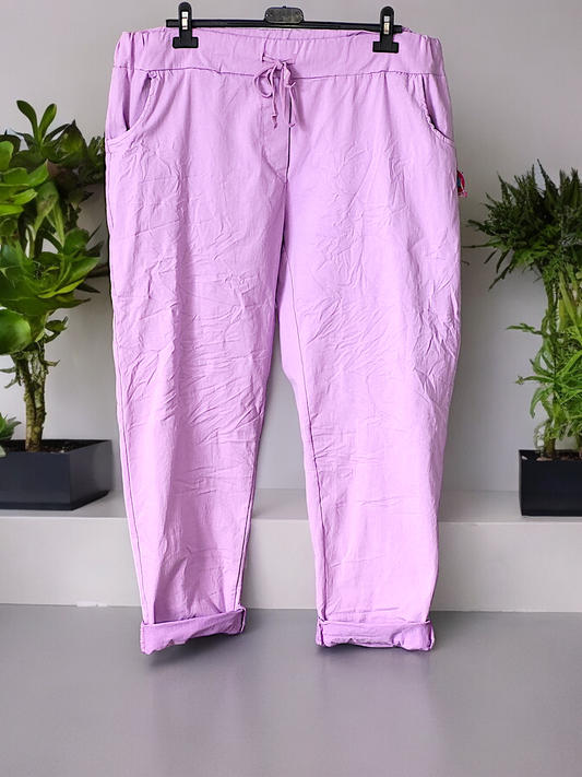 Stretch - Hose uni Gr. 50 - 56