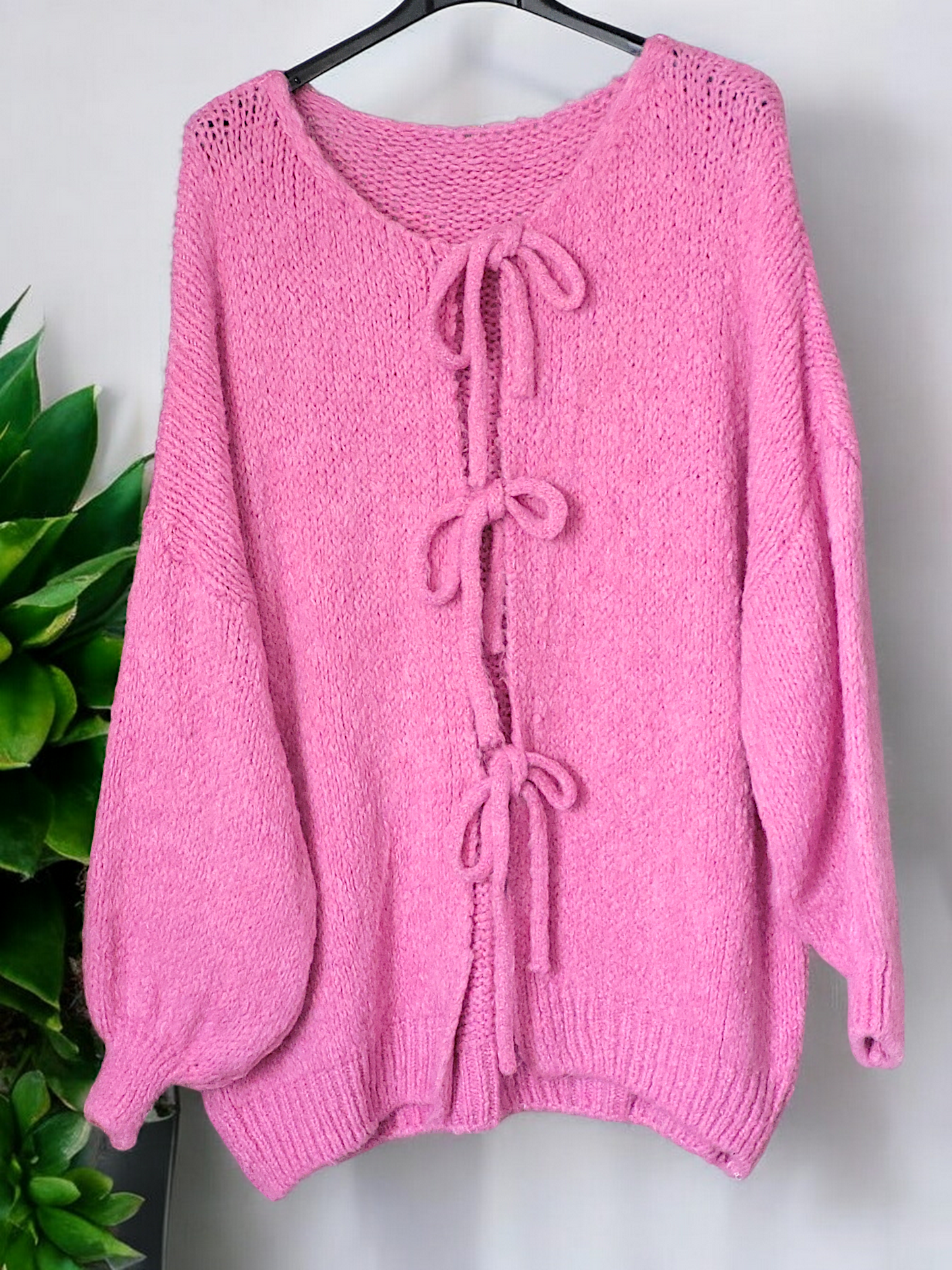 Schleifen-Cardigan Gr. 46 - 54