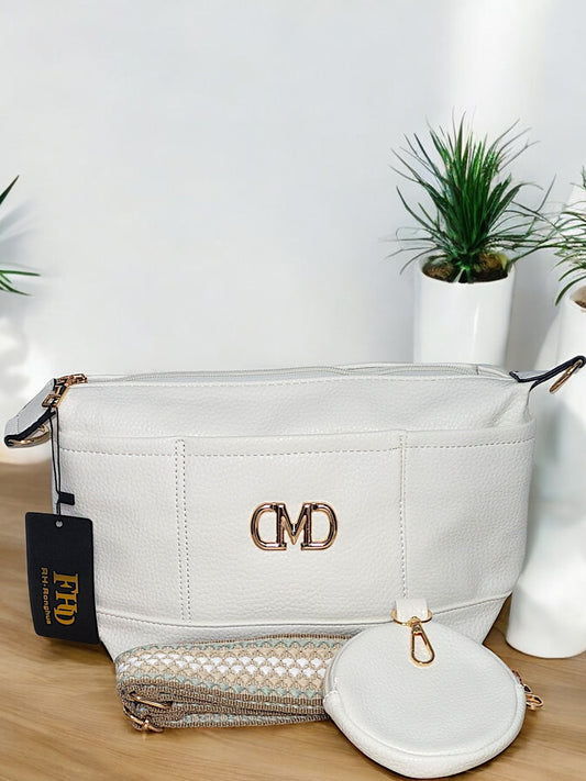 Mittelgroße Softleder - Umhängetasche in versch. Farben