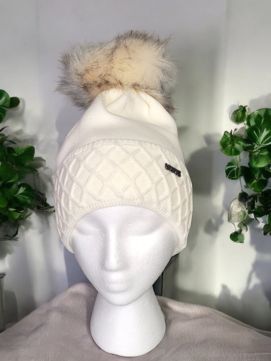 Stylische Bommel-Mütze in versch. Farben