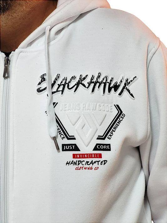 Sweatjacke "Blackhawk" mit 3D-Print in versch. Größen