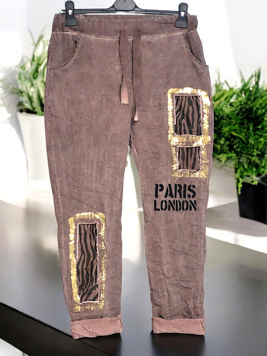 Jogpant London Paris Gr. 42-46 in versch. Farben