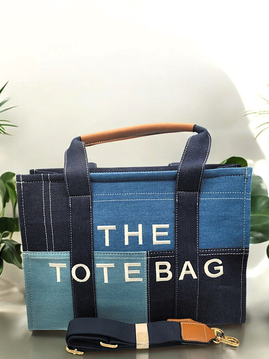 Kleine Jeans-Shopper-Handtasche "THE TOTEBAG" in 3 Varianten