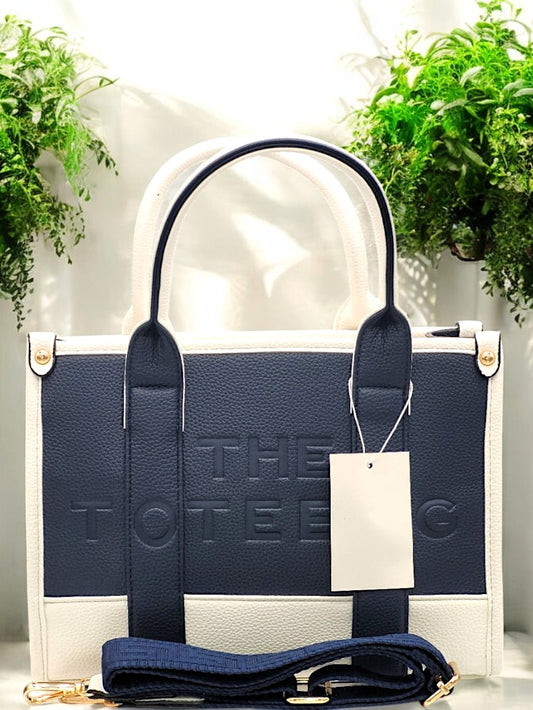 2farbige Handtasche "THE TOTE BAG" in versch. Farben