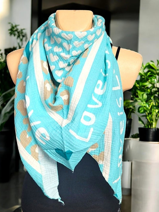 🧣 Musselin Dreiecksschal - Stil trifft auf Komfort 🌟in versch. Farben