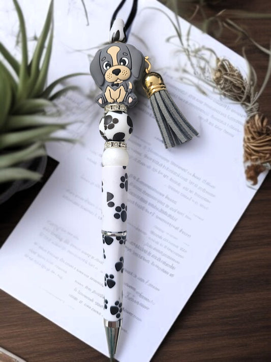 🐶🖊️ Kugelschreiber „Doggy Paw“ – 7 Varianten – handgefertigte UNIKATE ✨🎁
