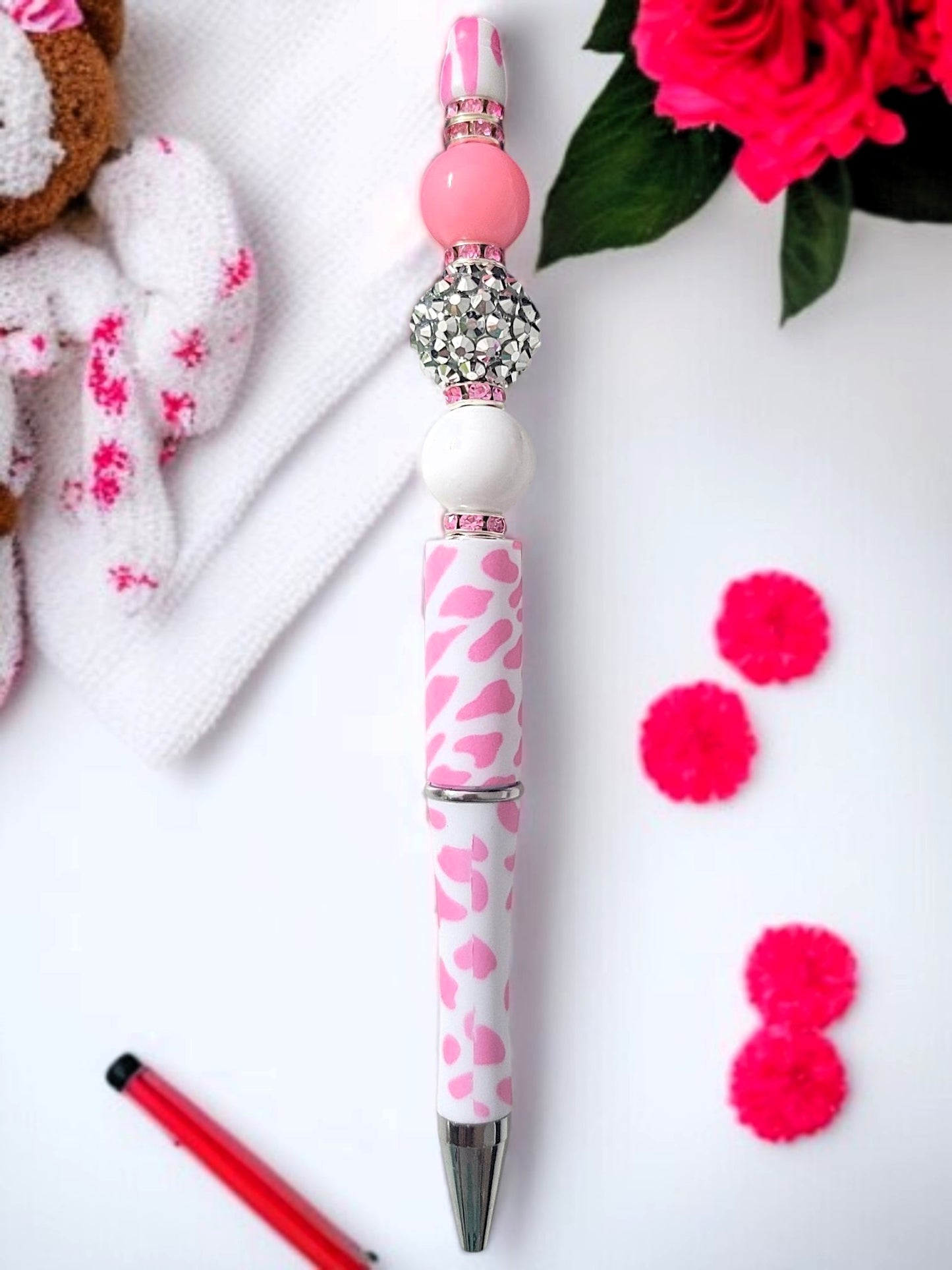 💖🖊️ Glam‑Sparkle Kugelschreiber – 12 Varianten – HANDGEFERTIGTE UNIKATE ✨🎀