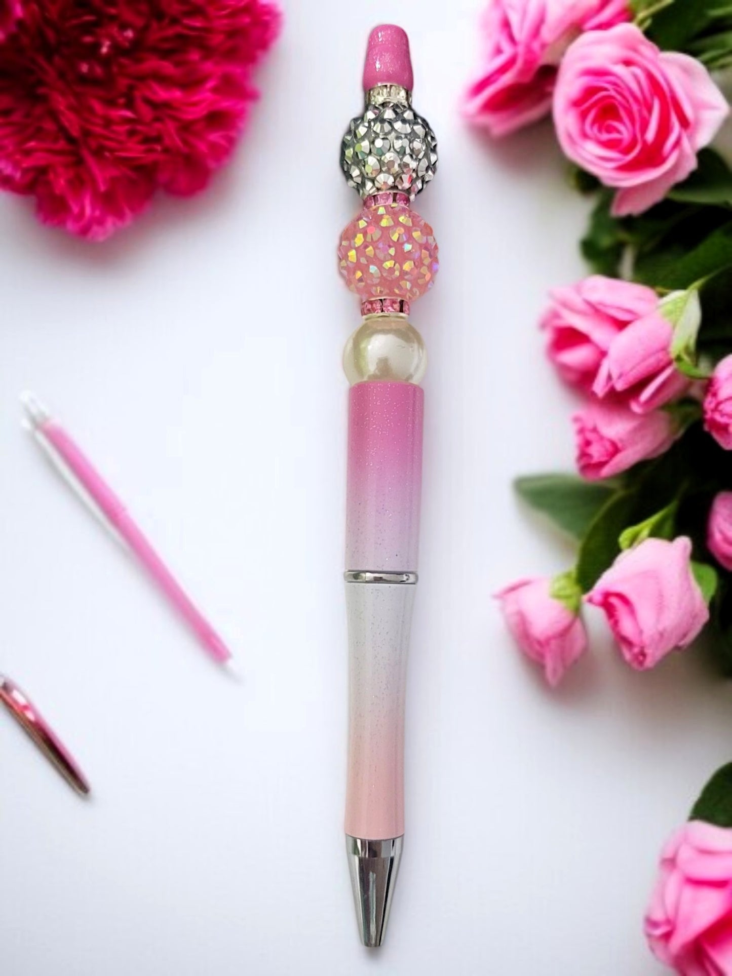 💖🖊️ Glam‑Sparkle Kugelschreiber – 12 Varianten – HANDGEFERTIGTE UNIKATE ✨🎀