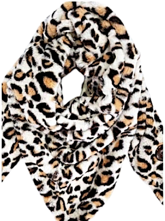 Kuschliger Leo - Dreiecksschal