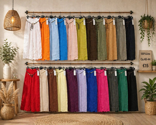 🌿✨ Unsere traumhafte Leinenhose in vielen wunderschönen Farben! ✨🌿