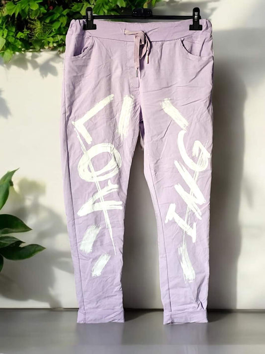 Jogpant "Loving" Gr. 38 - 44 in versch. Farben