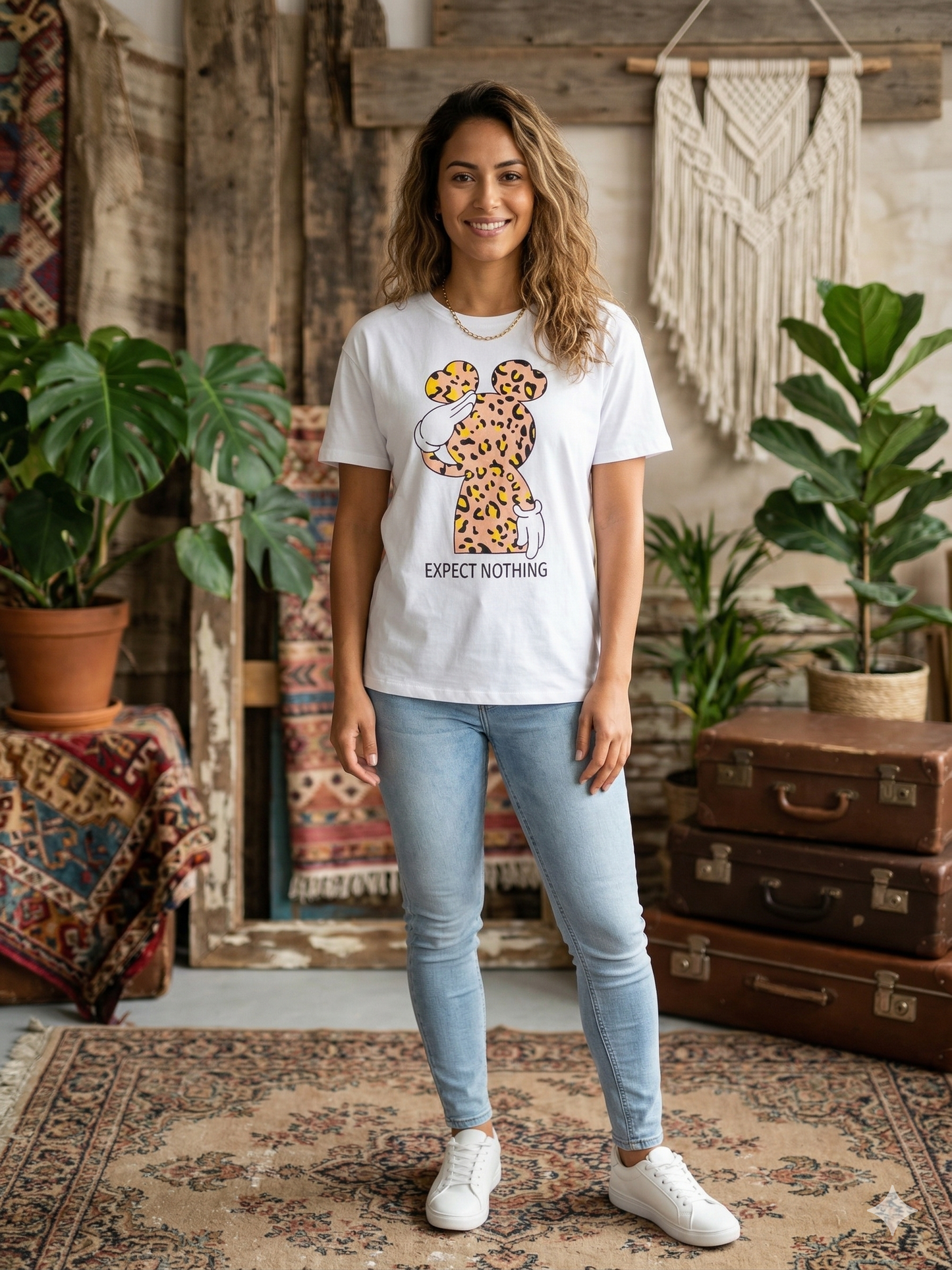 👕🔥 Fashion T-Shirt – 4 coole Motive 🎨 – Einheitsgröße 36–42 – Must-Have ✨