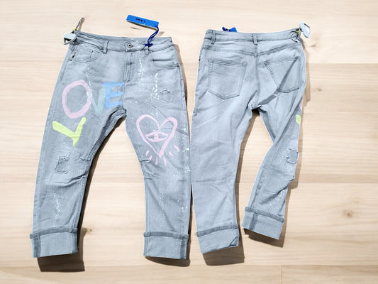 Sexy Woman Jeans "LOVE" – Gr. M & L 😍👖