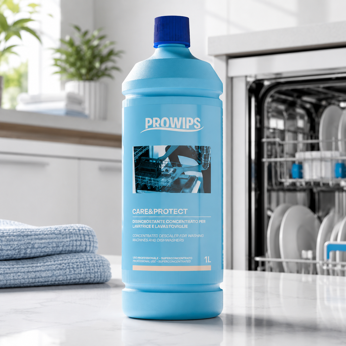 🧼✨ Care&Protect – Konzentrierter Entkalker für Geräte & Oberflächen – 1 kg ✨💦