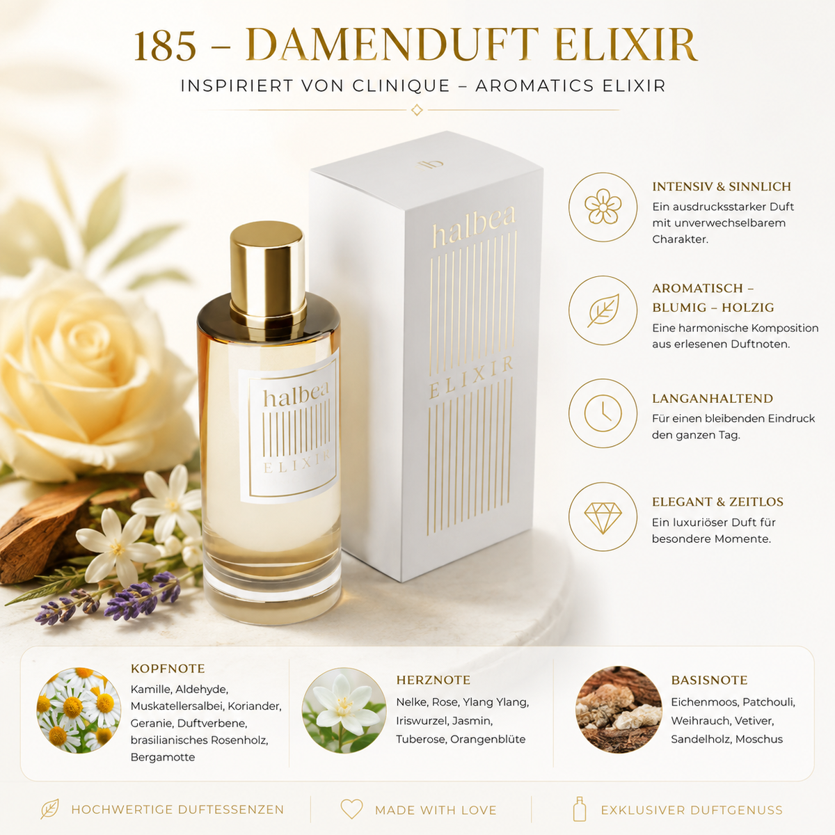🌸 185 – Damenduft Elixir 🌸 🌺 Inspiriert von Clinique – Aromatics Elixir 🌺