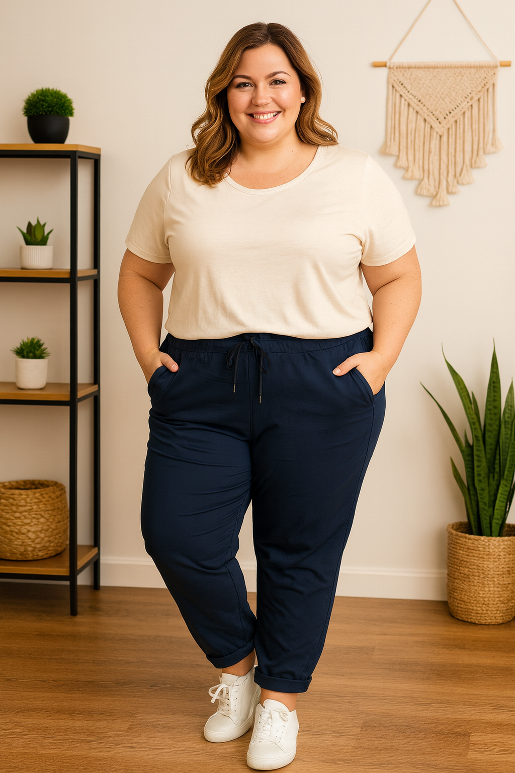 ✨ Jogpant Uni – in 12 trendigen Farben | Gr. 48–54 ✨