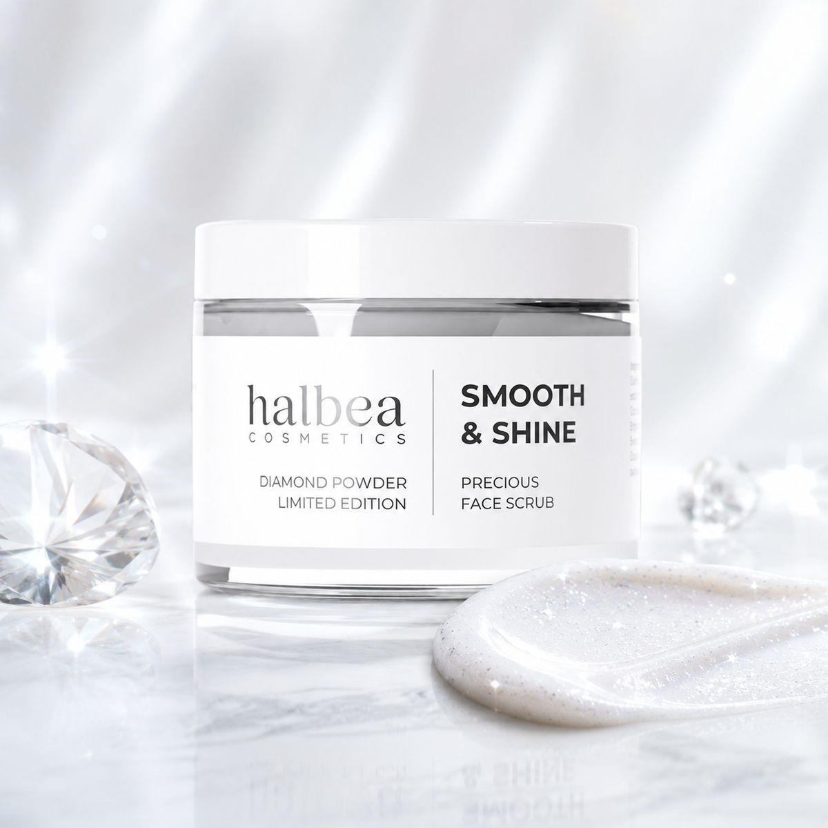 💎✨ Gesichtsscrub „Smooth&Shine“ mit Diamantpulver – Limited Edition – 50 ml ✨