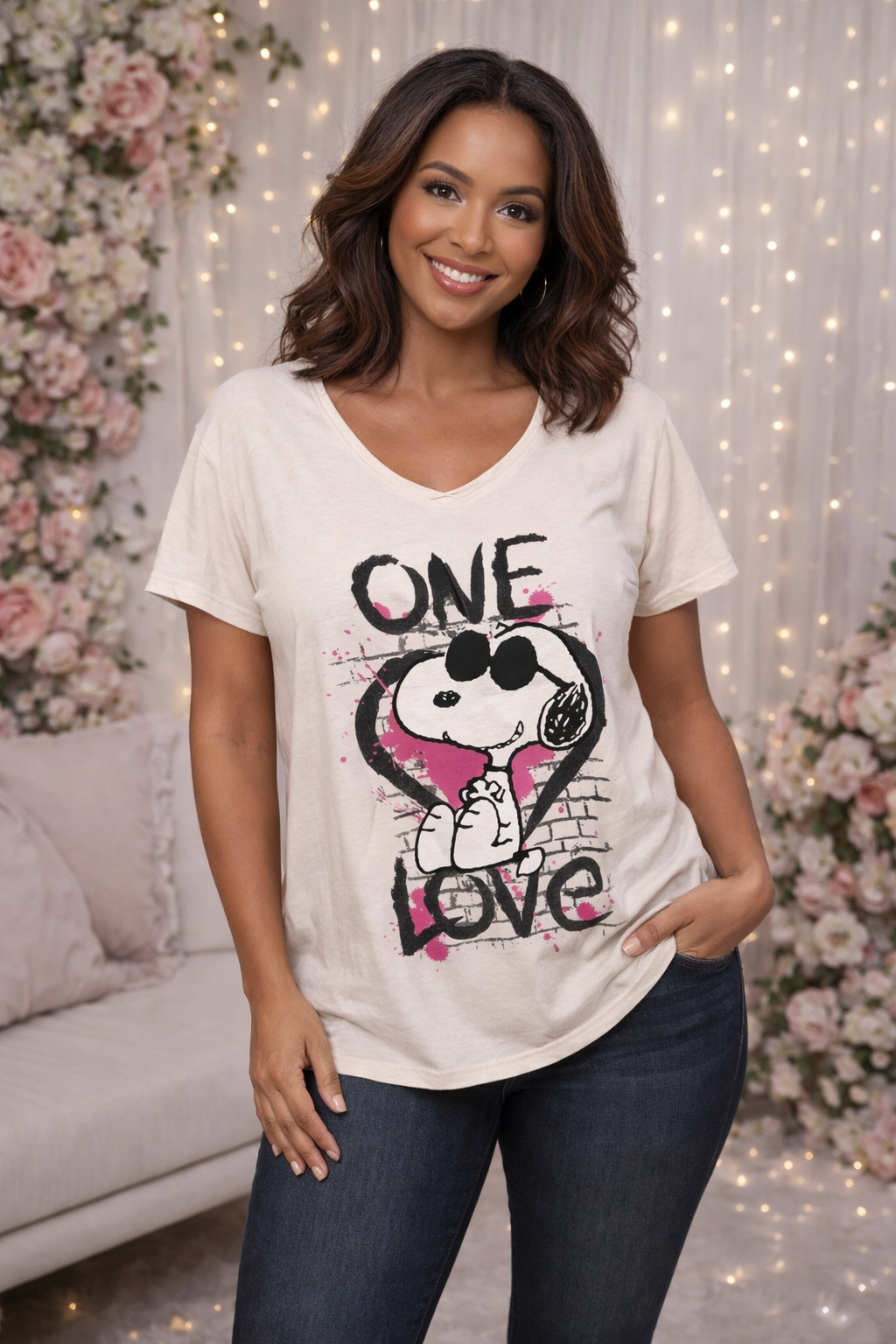 🖤✨ Shirt „One Love“ – 2 Farben – Gr. 38–42 ✨🖤