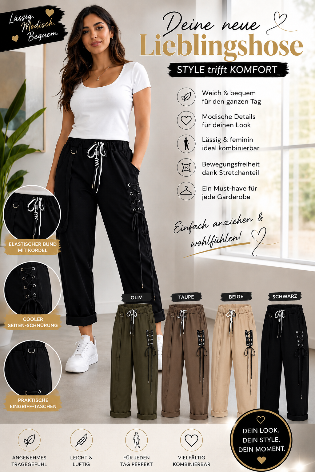 ✨ Deine neue Lieblingshose – Style trifft Komfort ✨