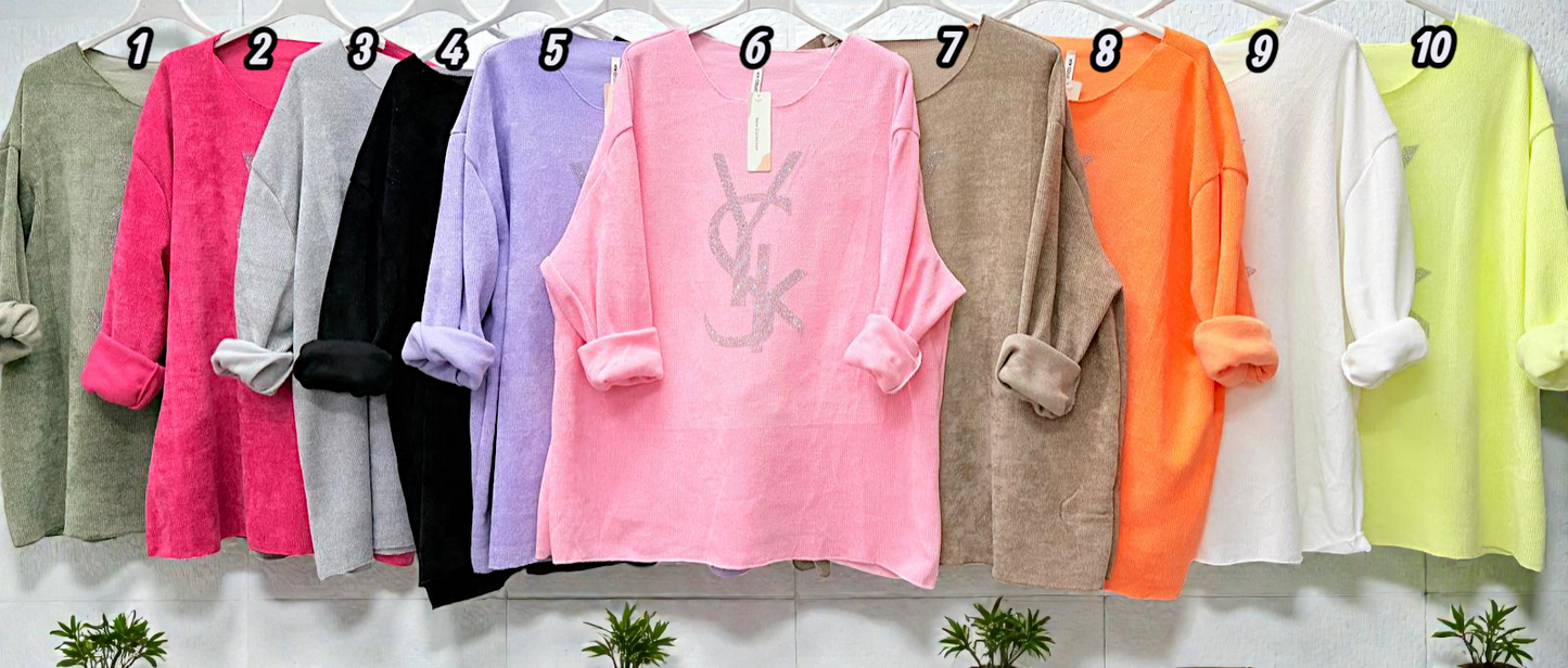 ✨Lässiger Oversize Kuschel-Pullover (Einheitsgröße) ✨