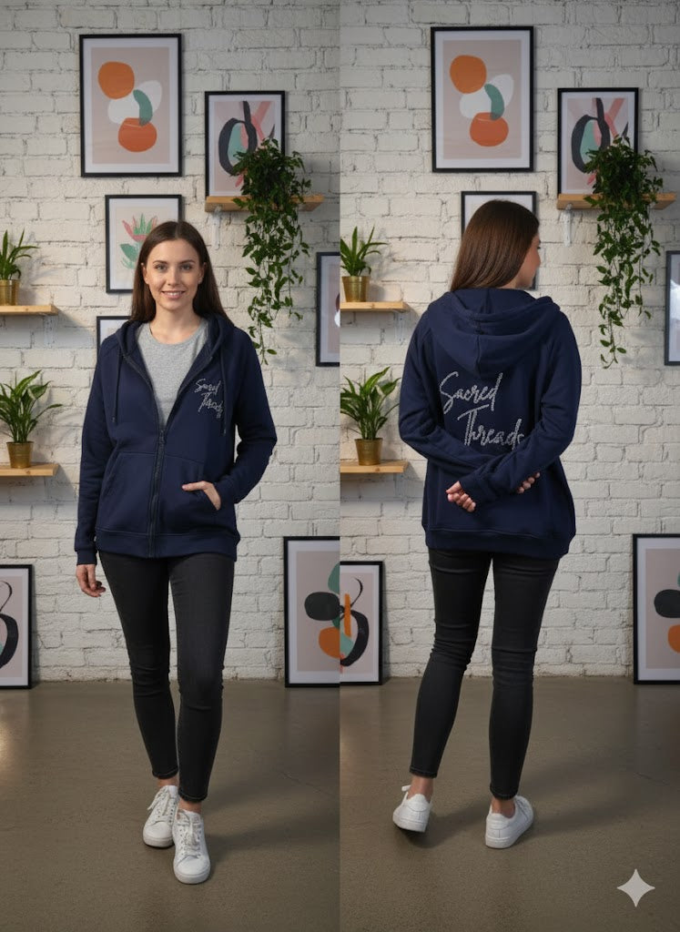 💫 MISS CITY Kapuzen-Jacke – 3 Farben – One Size (bis Gr. 48) 💫