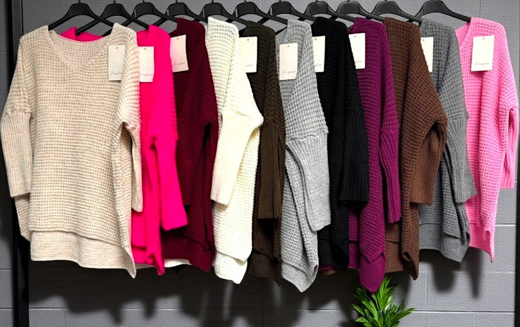 🧶✨ Oversize-Pullover | Gr. 38–48 | in 11 Farben 😍
