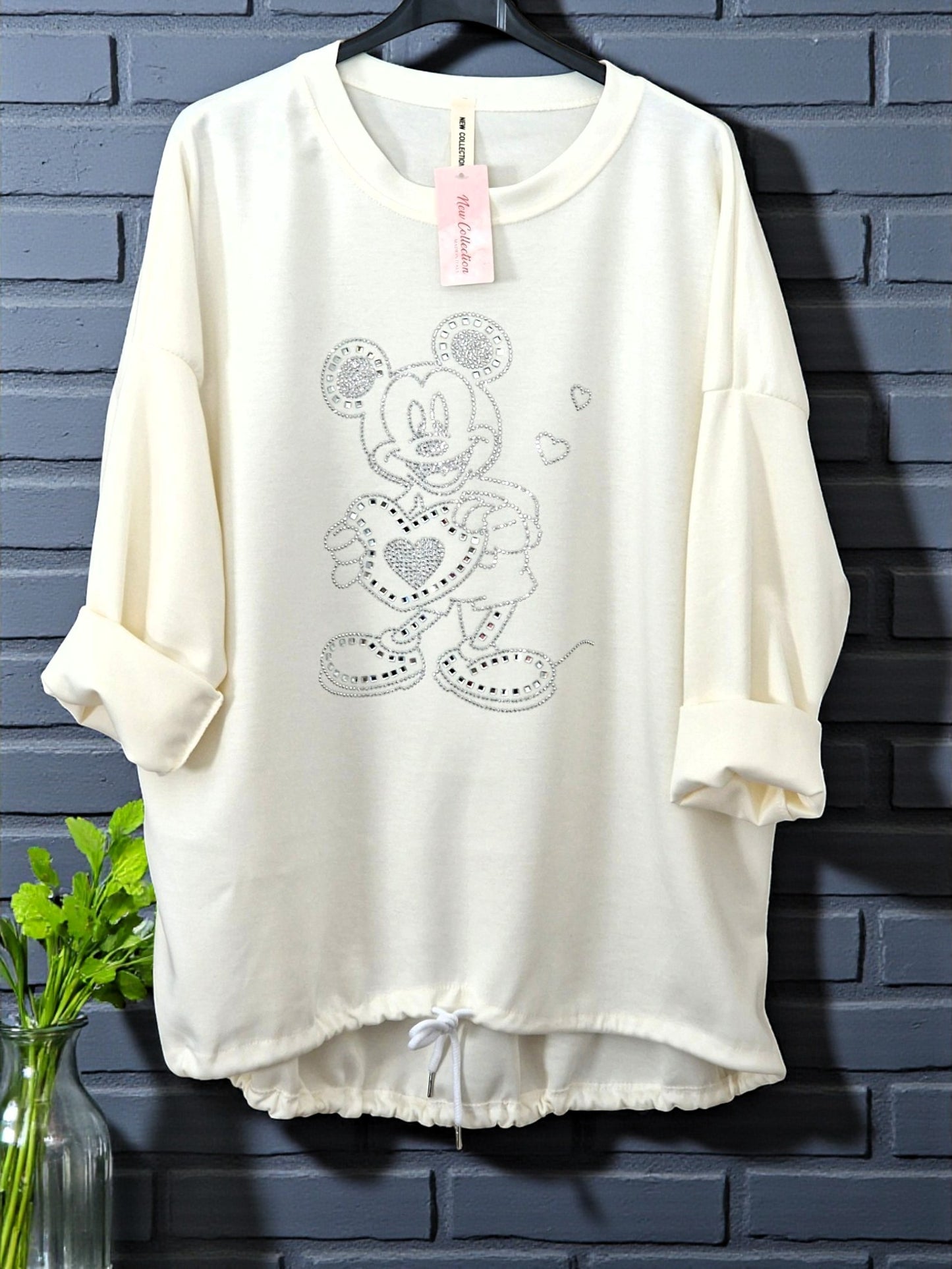 🐭✨ Sweatshirt „Maus Heart“ – Gr. 42–48 – in 7 Farben verfügbar! ✨🐭
