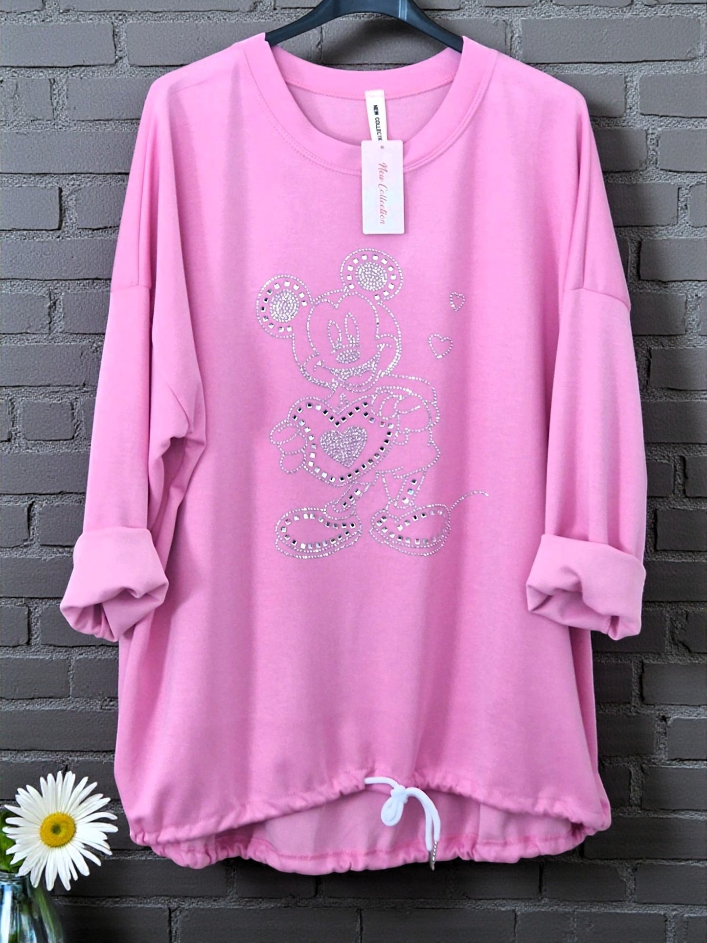 🐭✨ Sweatshirt „Maus Heart“ – Gr. 42–48 – in 7 Farben verfügbar! ✨🐭