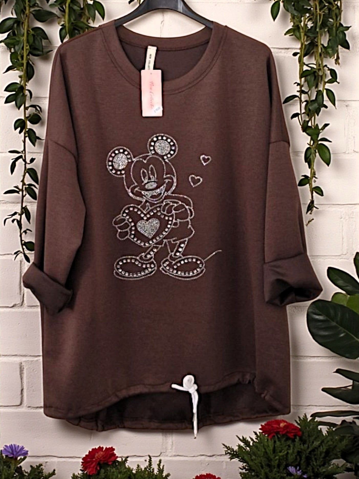 🐭✨ Sweatshirt „Maus Heart“ – Gr. 42–48 – in 7 Farben verfügbar! ✨🐭