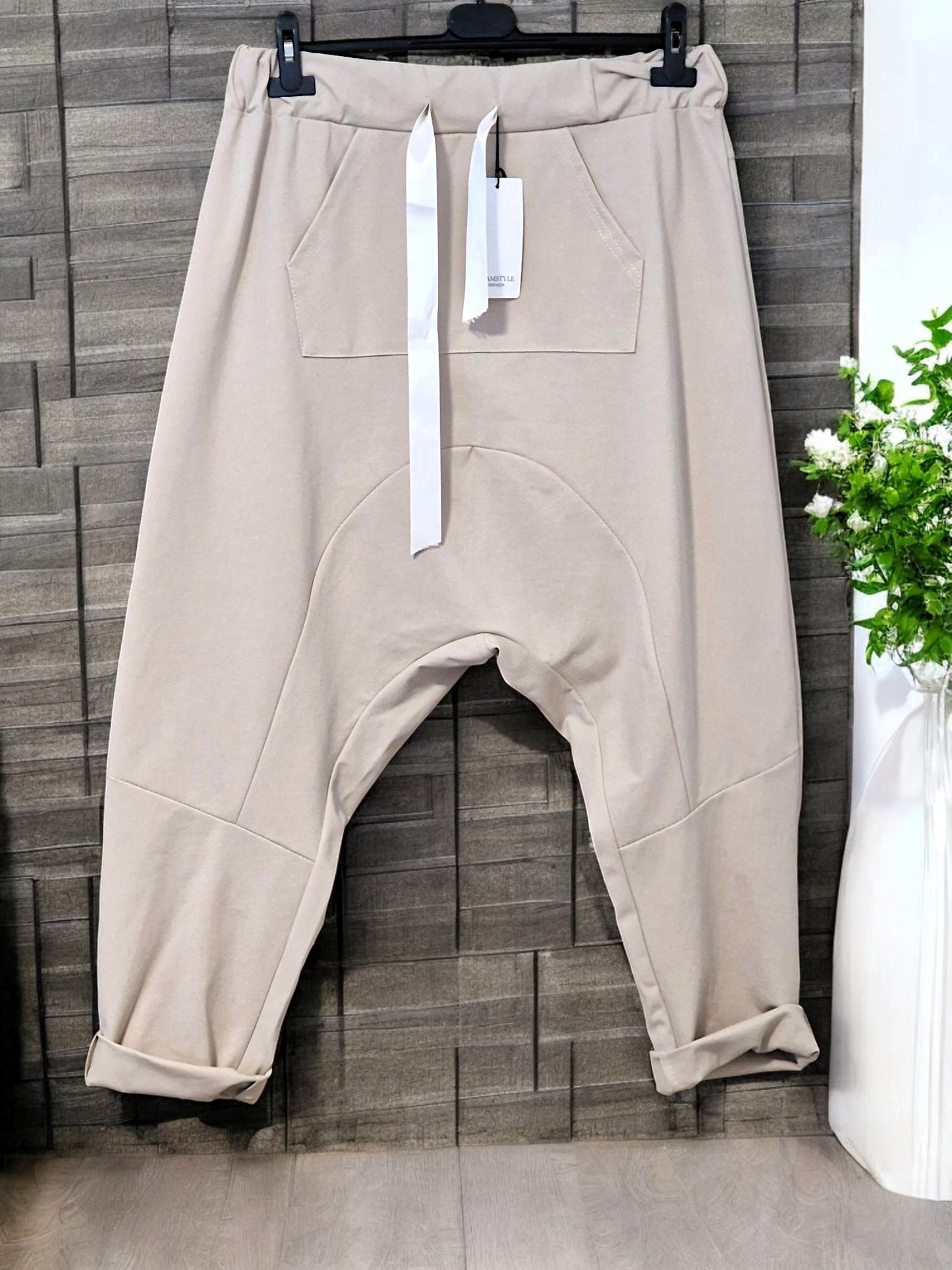 👖 Baggy Hose mit Taschen – Gr. 36-42 in 2 Farben ✨