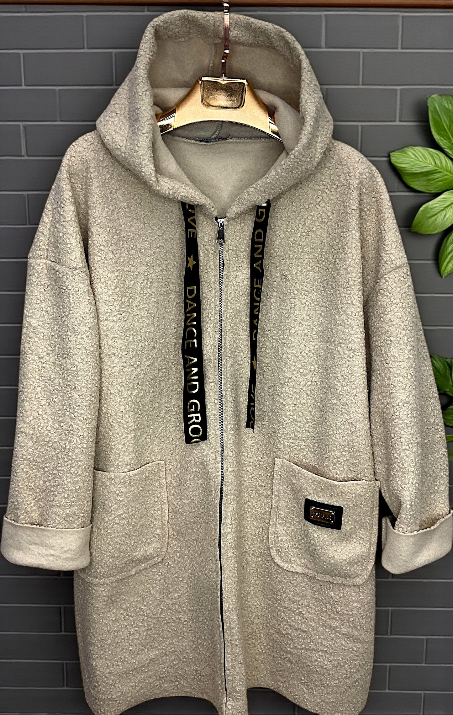 🧥 Teddy-Mantel – Gr. 48–54 – Mega cozy & in vielen Farben 🌈✨