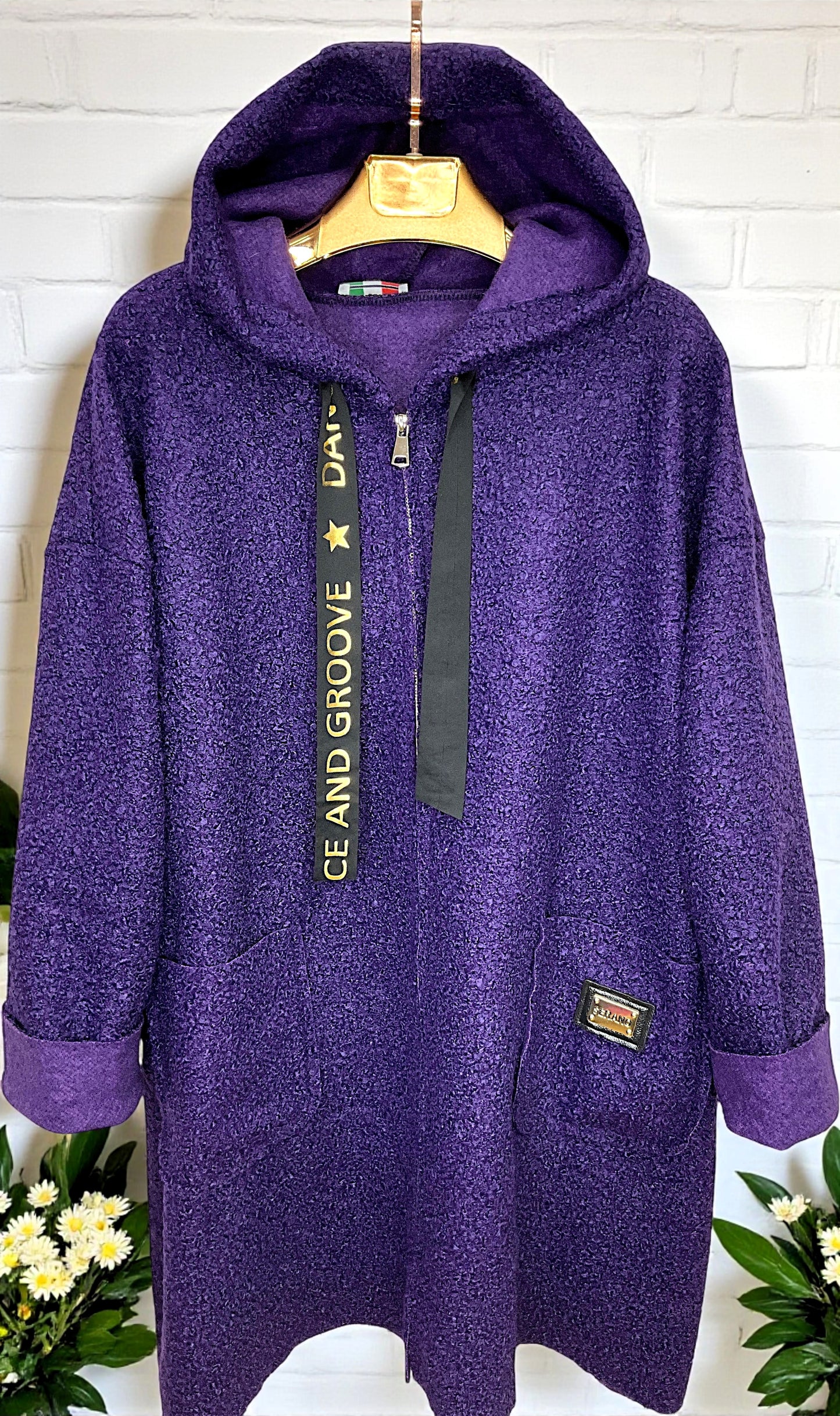 🧥 Teddy-Mantel – Gr. 48–54 – Mega cozy & in vielen Farben 🌈✨
