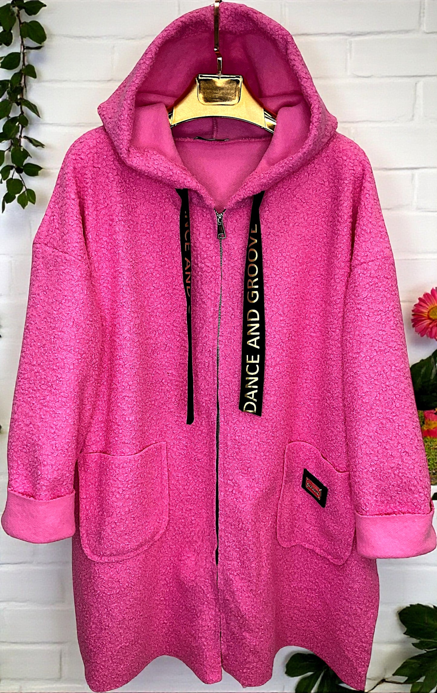 🧥 Teddy-Mantel – Gr. 48–54 – Mega cozy & in vielen Farben 🌈✨