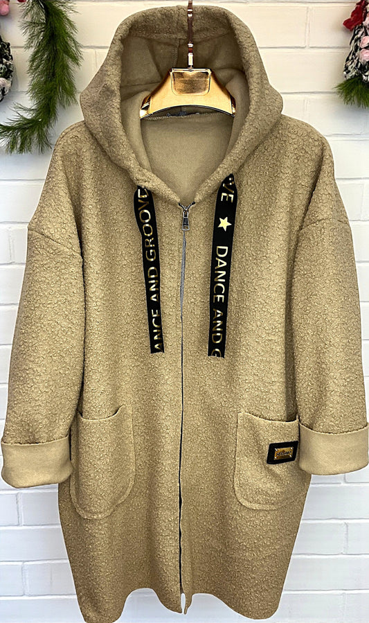 🧥 Teddy-Mantel – Gr. 48–54 – Mega cozy & in vielen Farben 🌈✨