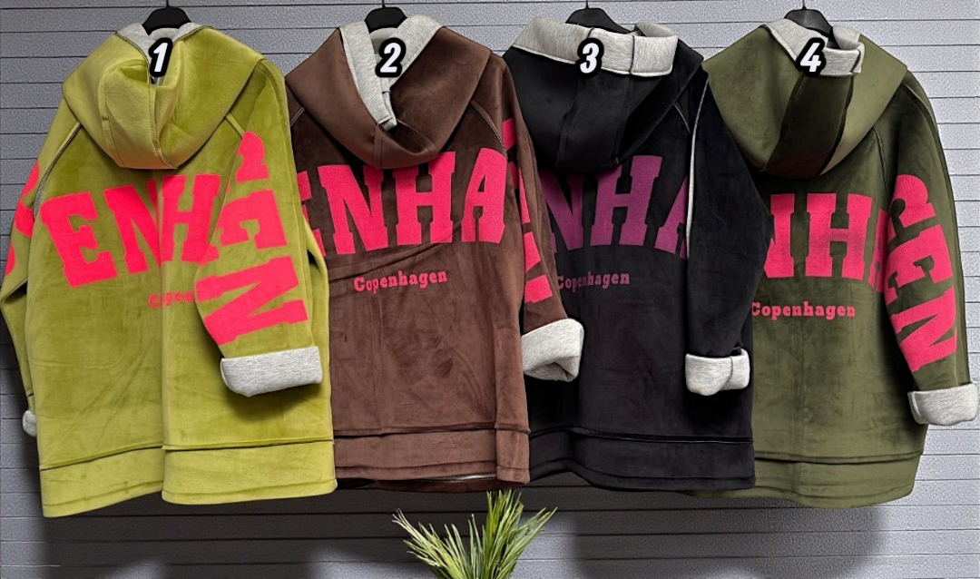 🧥✨ Copenhagen Style Jacke – Gr. 42–46 – in 5 Farben 💖🖤🤎💚💛