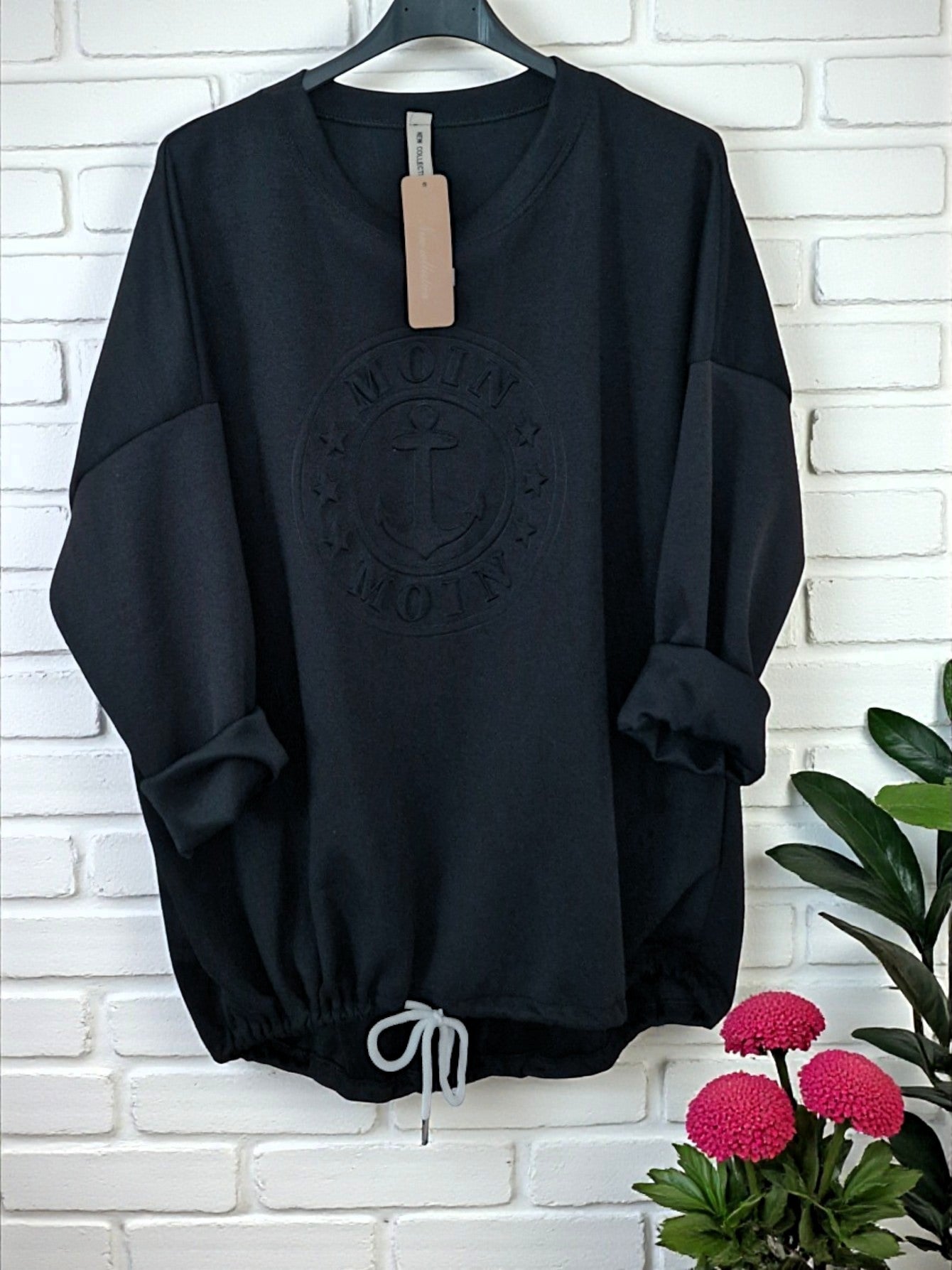 🧵✨ Sweatshirt „MOIN MOIN“ – Gr. 46–50 – in 6 Farben ✨⚓