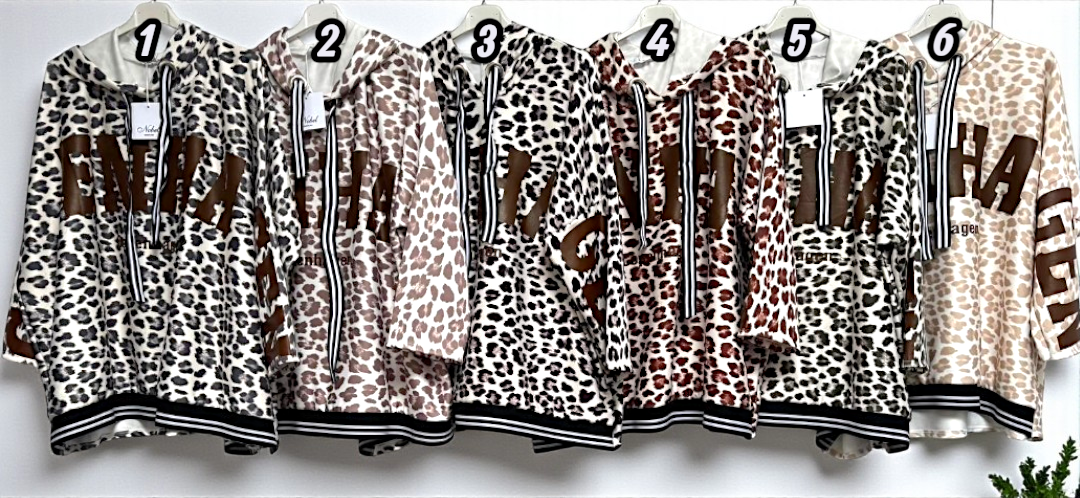 🐆✨ Oversize Hoodie „Copenhagen“ – Gr. 48–54 | 6 Farben | Vorbestellung ✨🐆