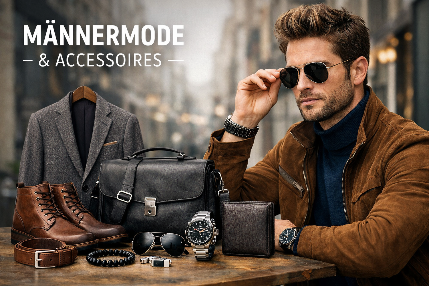👔 Stilvoll. Modern. Maskulin. – Männermode & Accessoires Kollektion