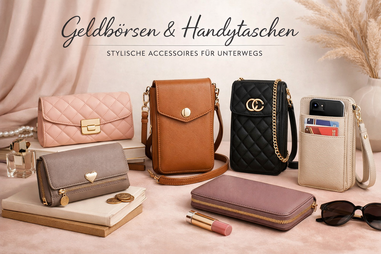 ✨ Elegante Geldbörsen & Handytaschen – Stilvolle Begleiter für jeden Tag ✨