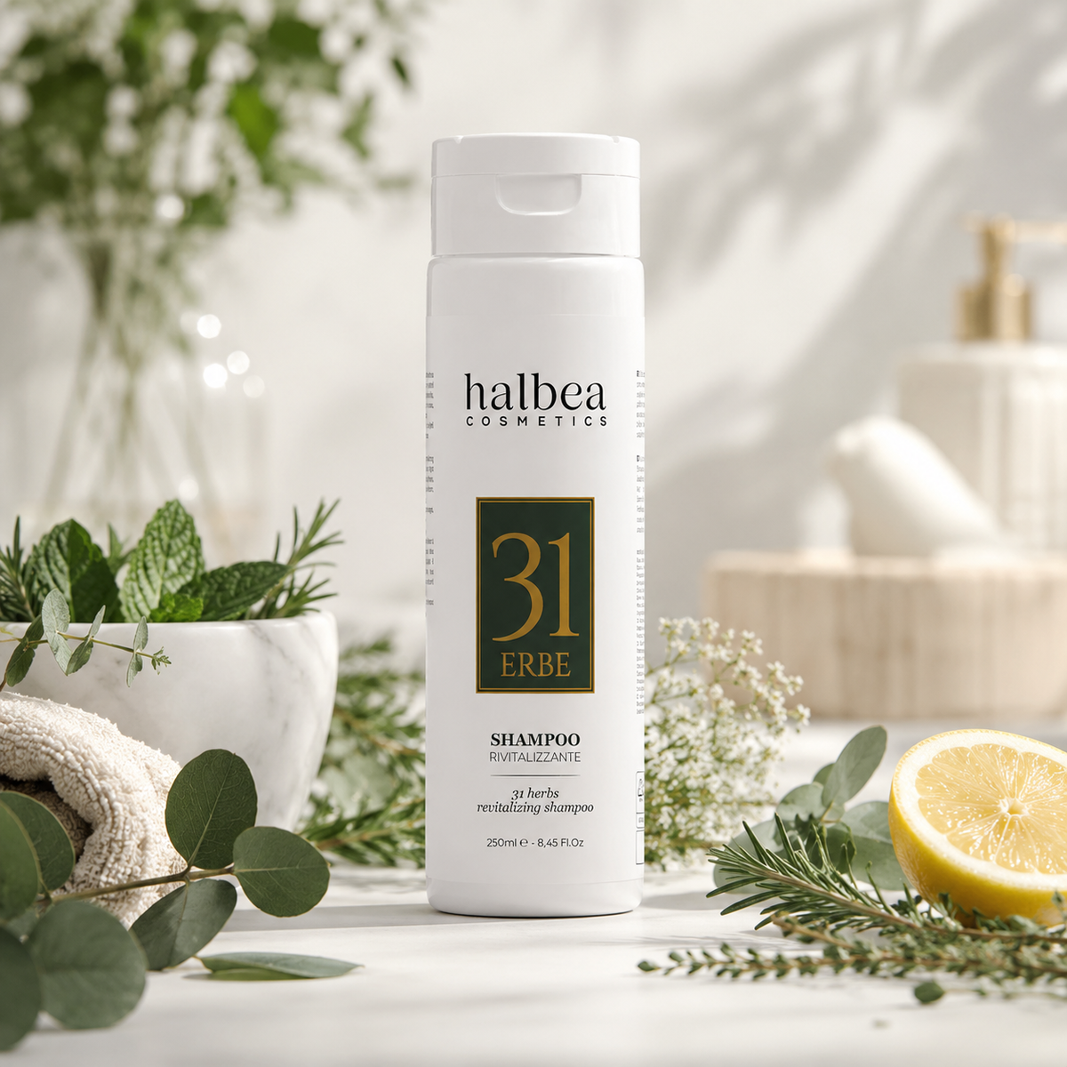 🌿✨ Revitalisierendes Shampoo mit 31-Kräuter-Öl – 250 ml ✨🌿