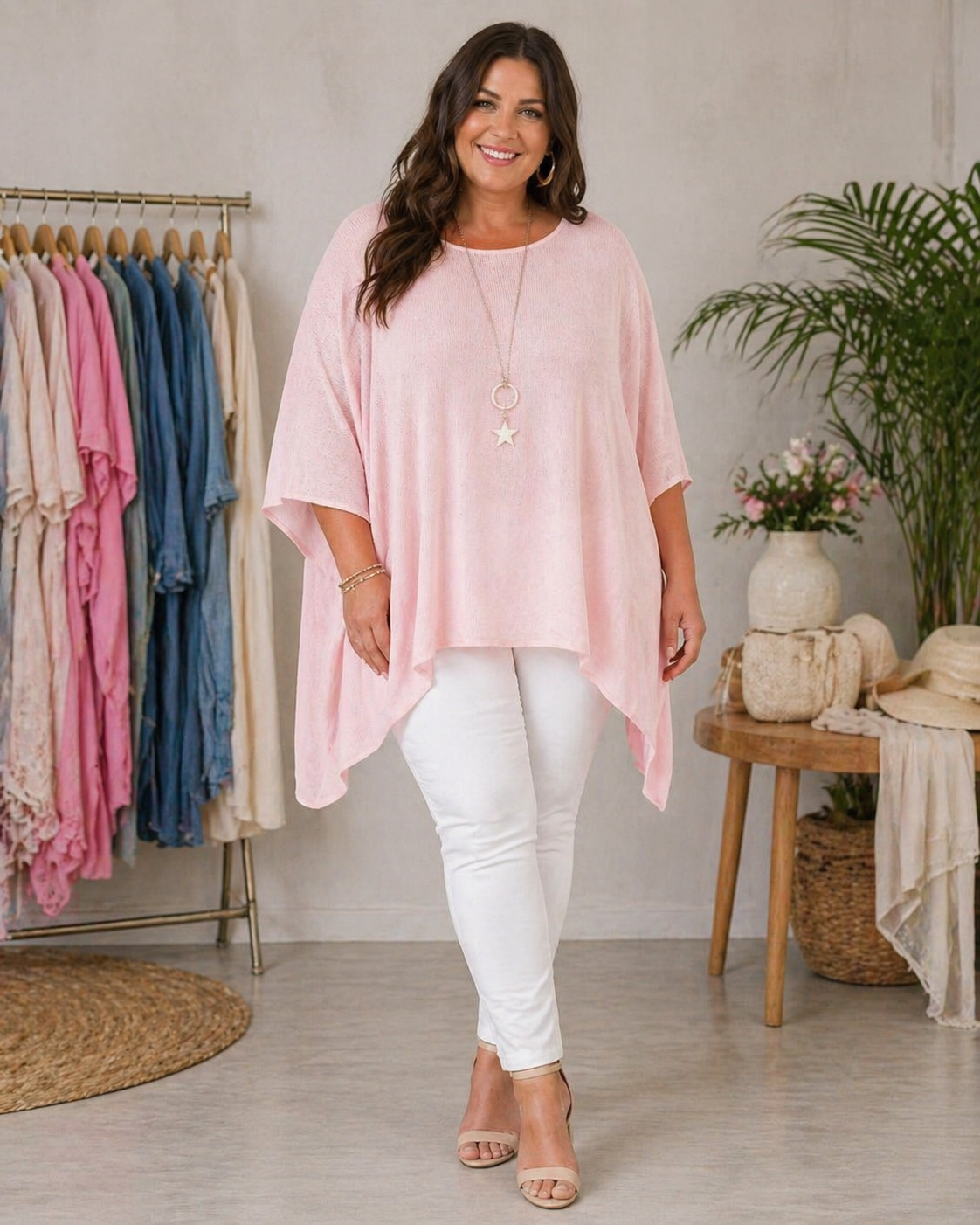 Vorbestellung 💕 Oversize-Shirt Gr. 48–56 | 13 Farben 🌈 | 100% Baumwolle 🌿