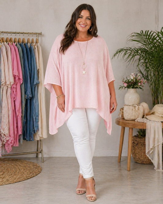 Vorbestellung 💕 Oversize-Shirt Gr. 48–56 | 13 Farben 🌈 | 100% Baumwolle 🌿