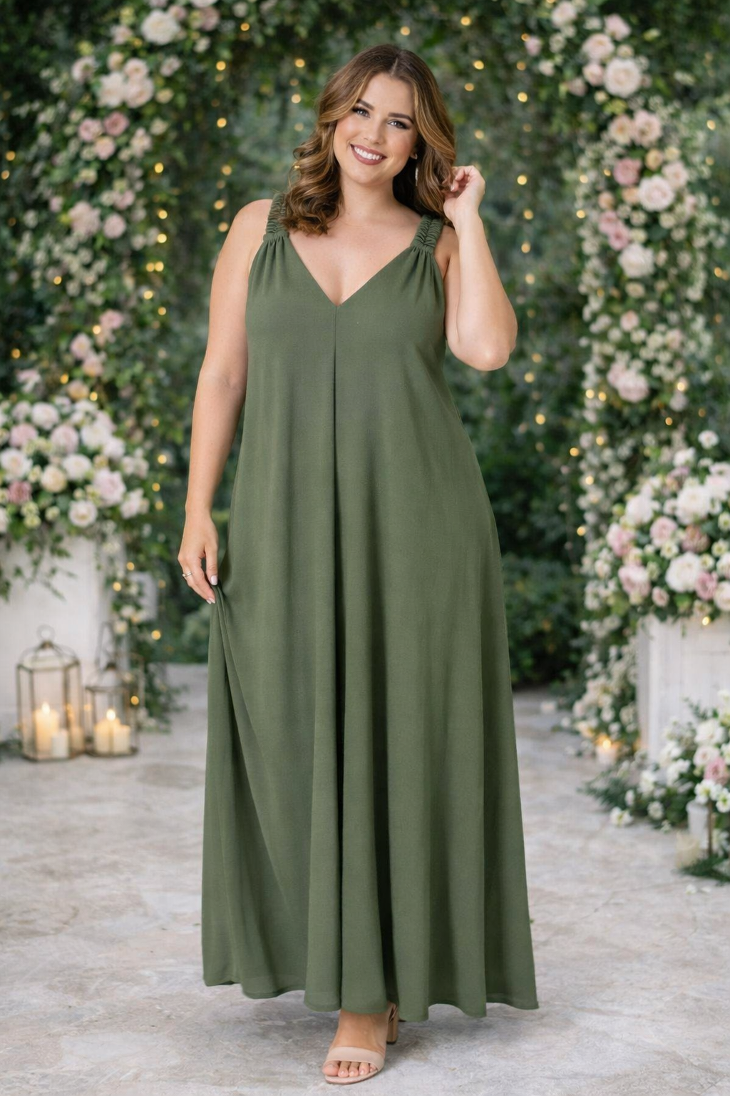 ✨ Maxikleid „Summer Flow“ – Größe 42–48 | 11 Farben 🌈💖👗