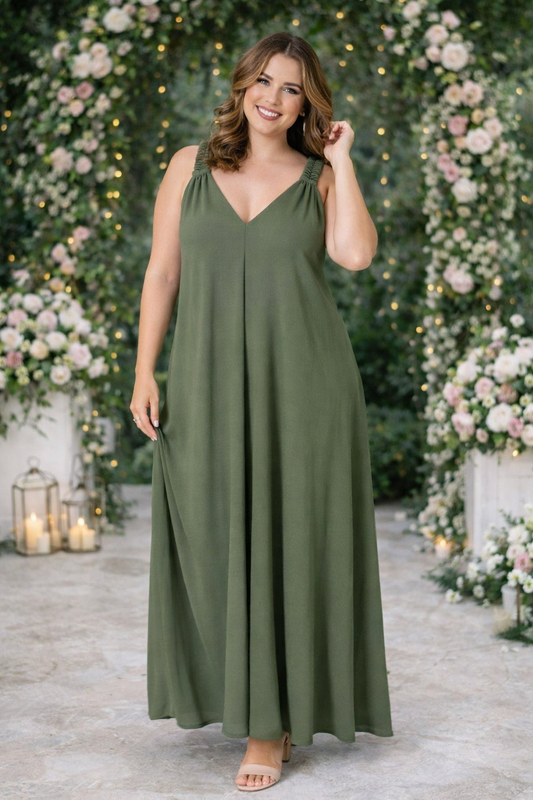 ✨ Maxikleid „Summer Flow“ – Größe 42–48 | 11 Farben 🌈💖👗