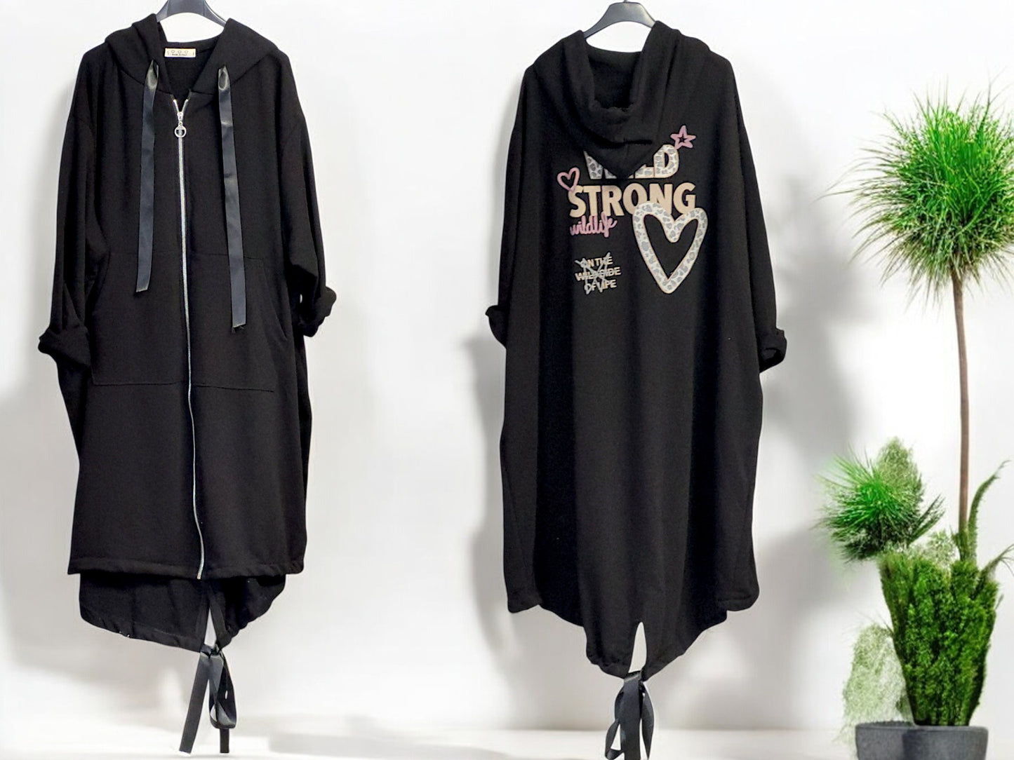 Sweatmantel WILD STRONG Gr. 54 - 58 in versch. Farben