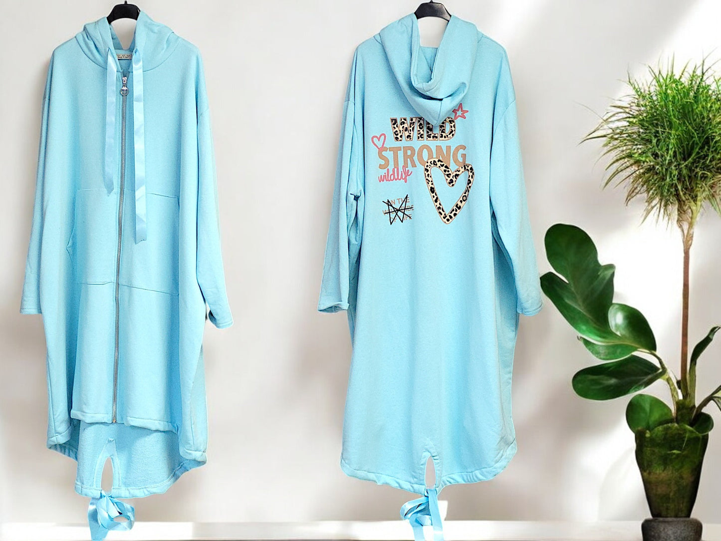 Sweatmantel WILD STRONG Gr. 54 - 58 in versch. Farben