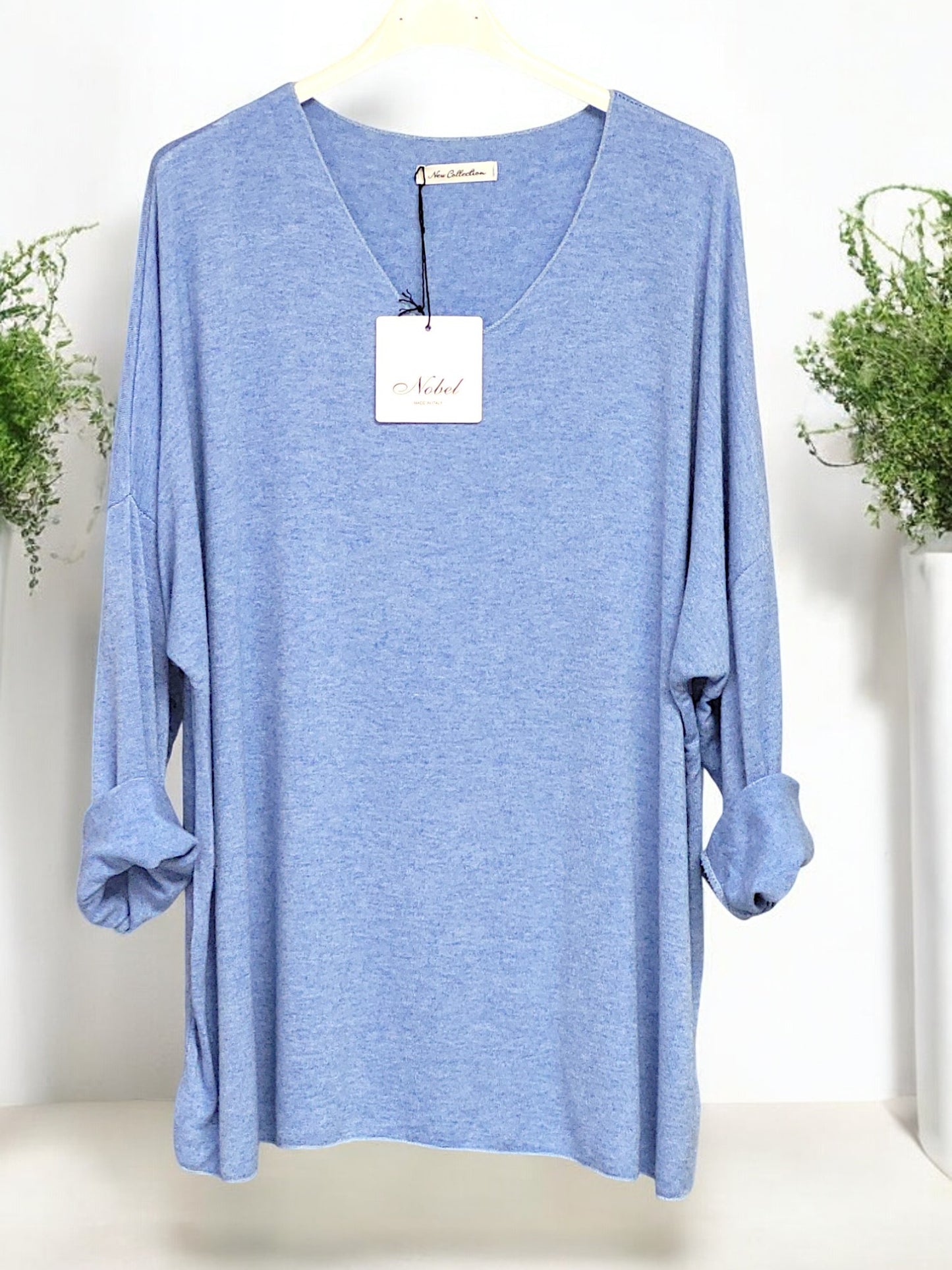 Feinstrick-Pullover uni Gr. 42 - 46 in versch. Farben