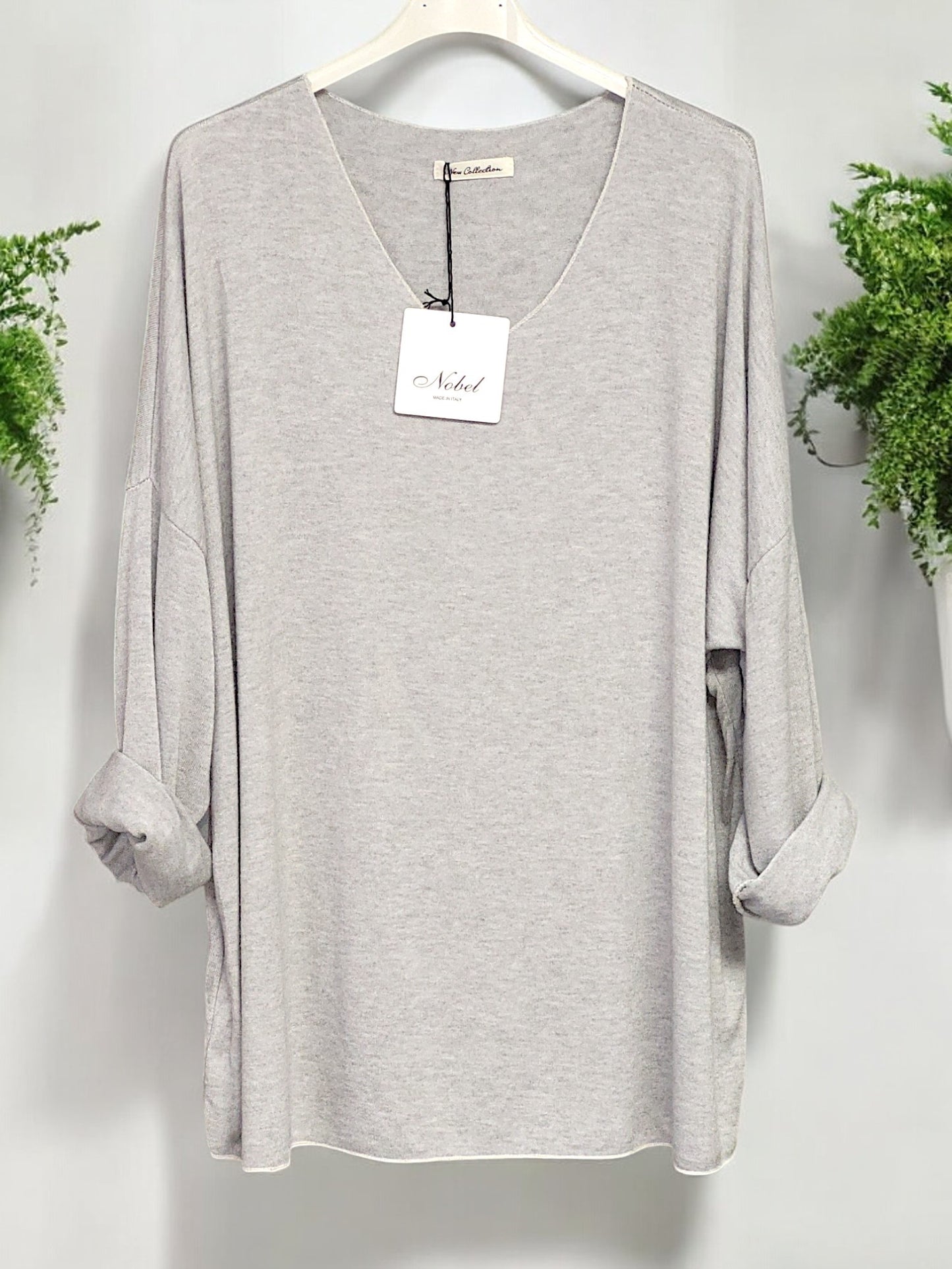 Feinstrick-Pullover uni Gr. 42 - 46 in versch. Farben