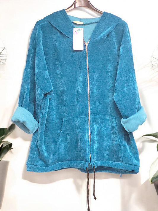 Cord-Jacke uni Gr. 42 - 46 in versch. Farben