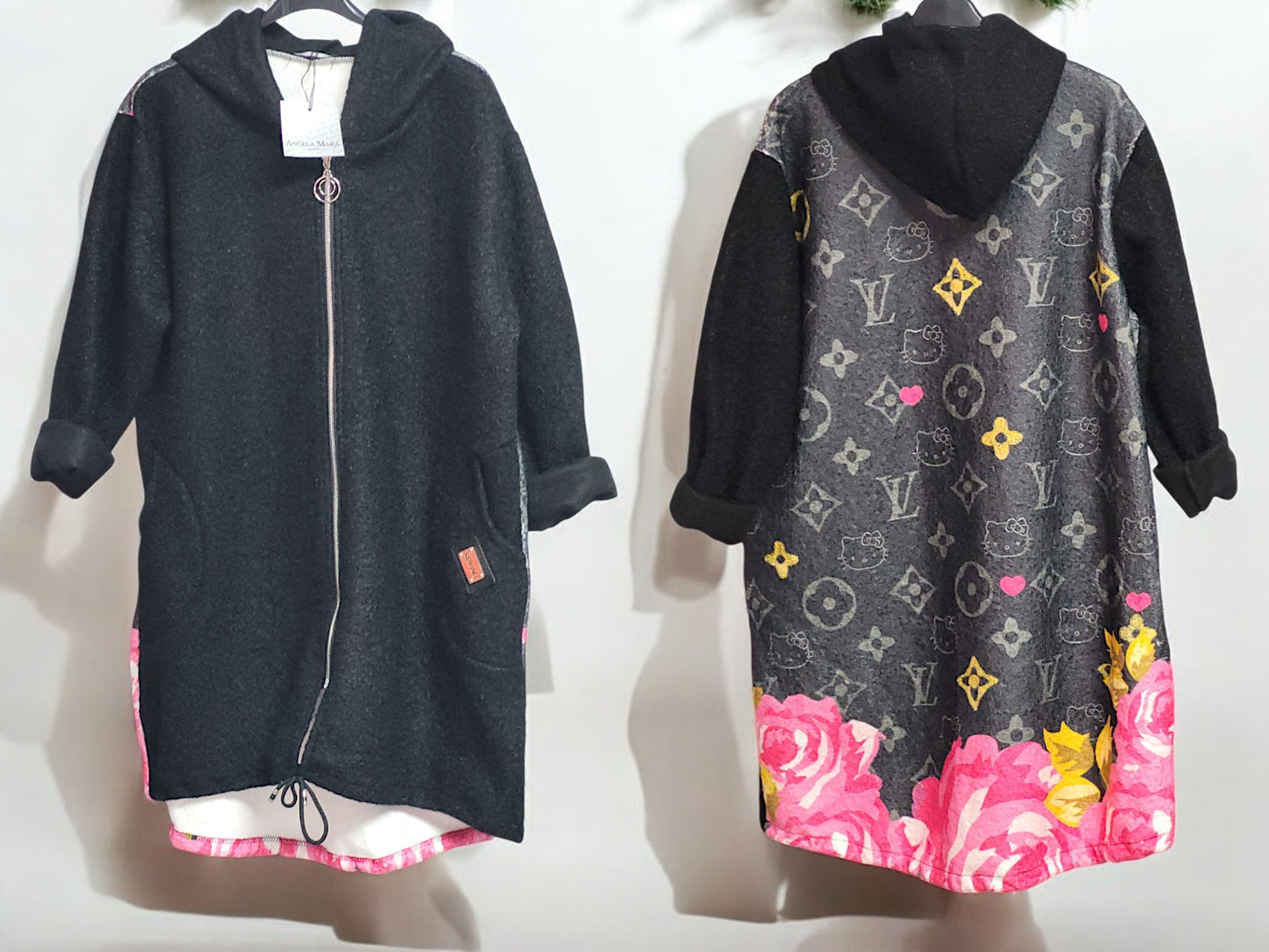 Motiv-Mantel Gr. 42 - 46 in versch. Motiven